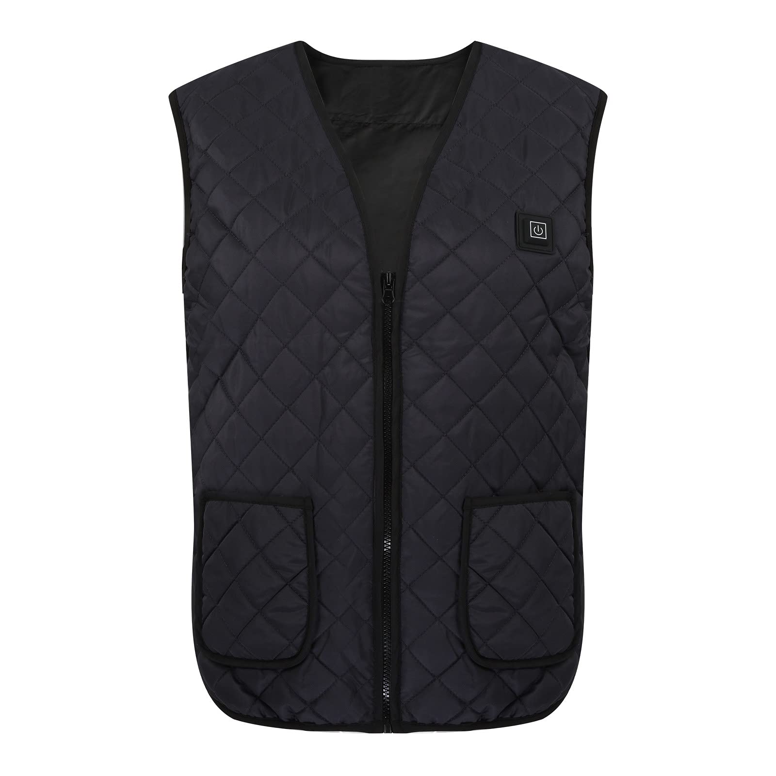 Lightweight USB Heated Vest for Women - Electric Heating Jacket with USB Charging for Outdoor Activities, Hiking & Winter Sports (Batteries Not Included)