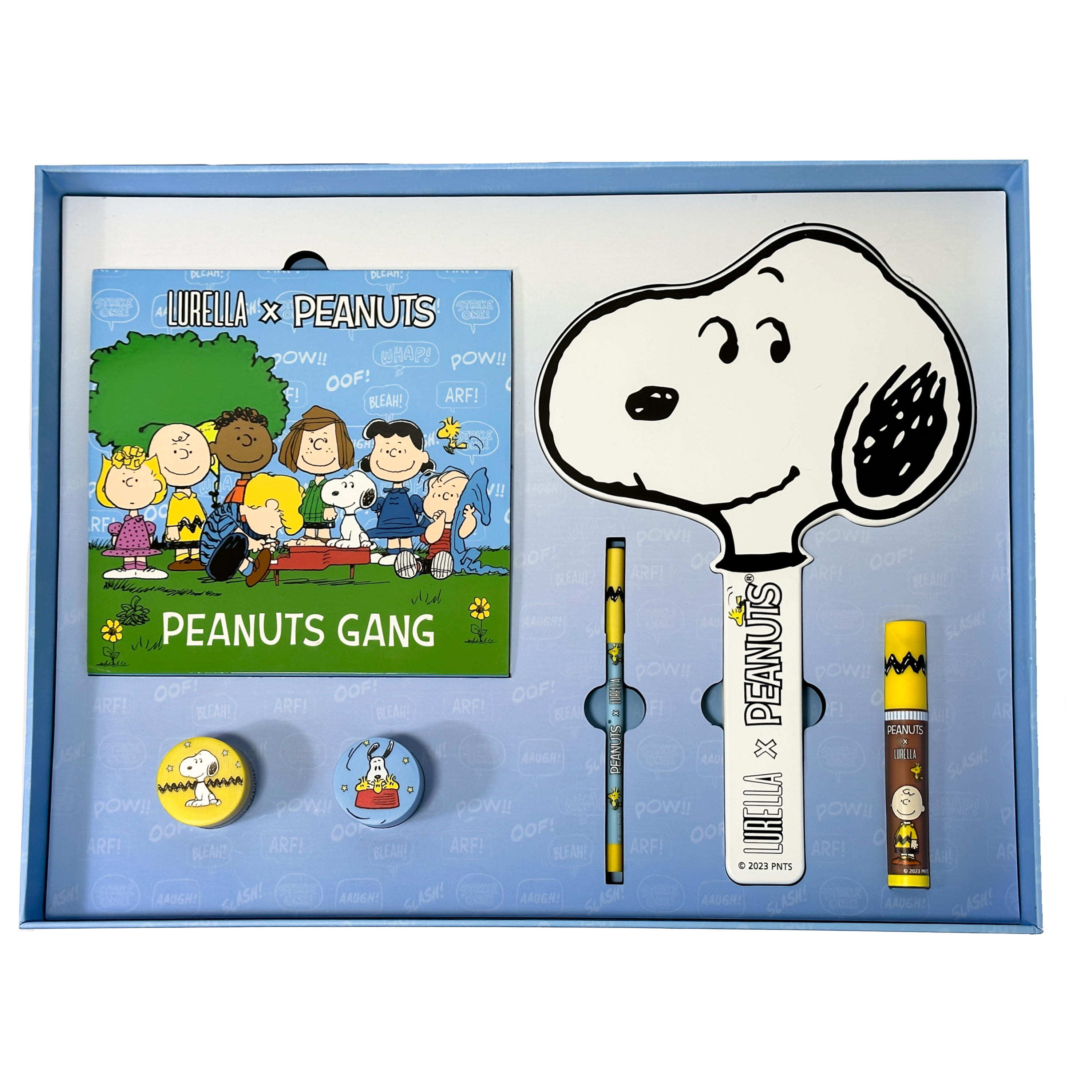 Lurella x Peanuts PR Box Collection - Snoopy Mirror | Cute Cartoon Makeup Mirror for Girls & Women | Perfect for Vanity, Bedroom, and Travel Accessories