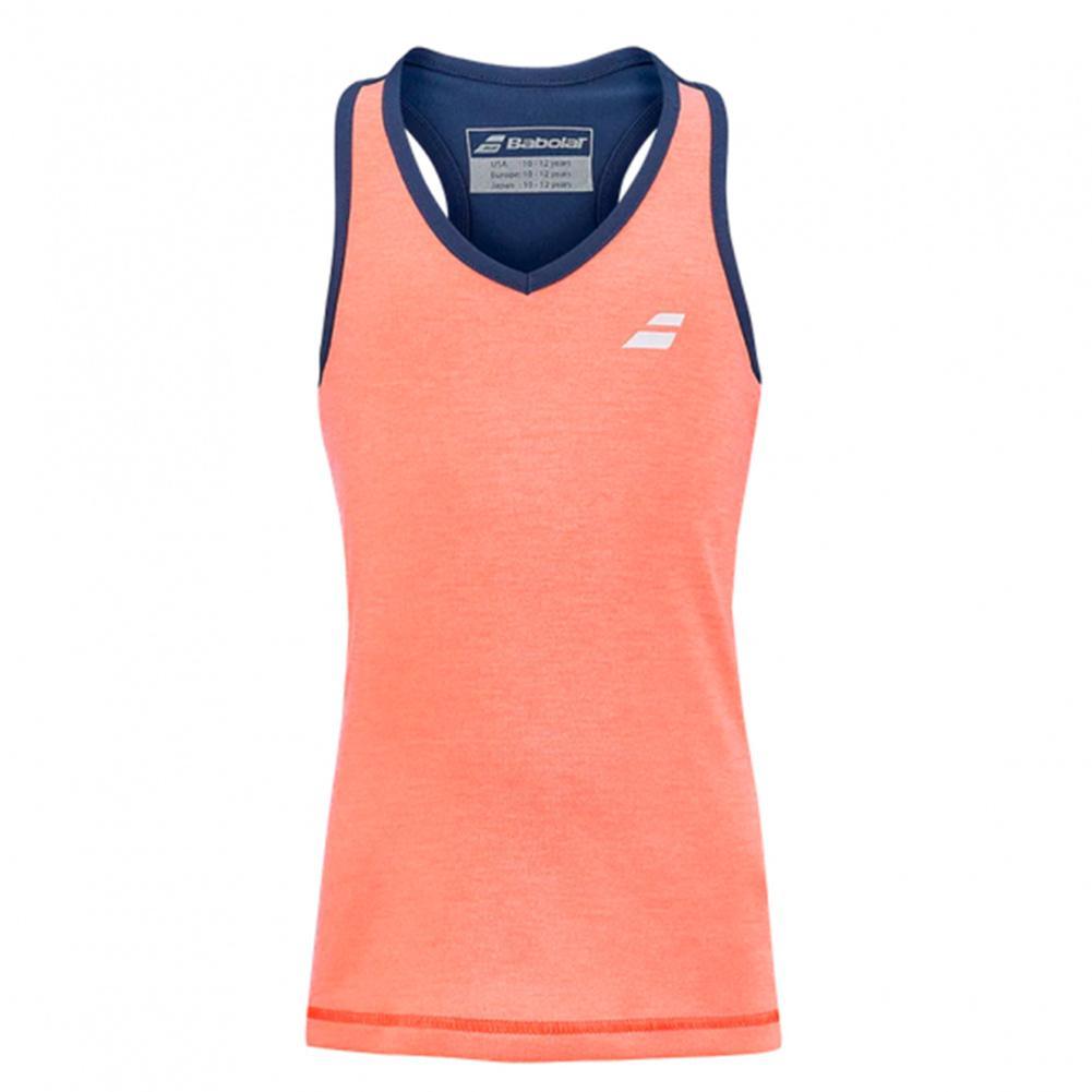 Girls' Tennis Tank Top - Fluo Strike - Breathable & Comfortable for Sports & Casual Wear - Perfect for Tennis, Gym & Summer Outfits