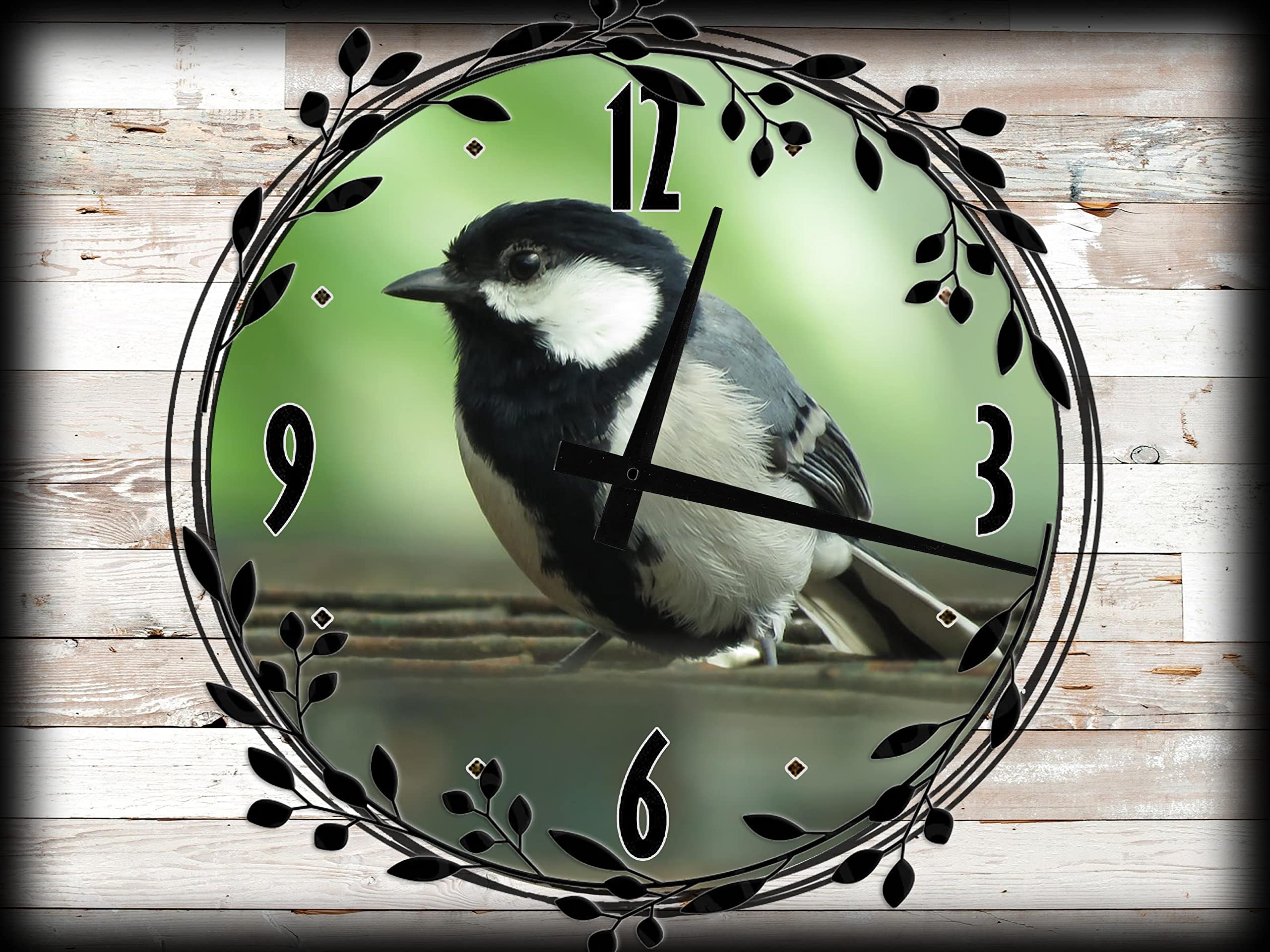 Black and White Bird Canvas Wall Art - 12x16 Inch Spring Home Decor for Living Room, Bedroom & Office - Nature Inspired Wall Decorations for Modern Interior Design