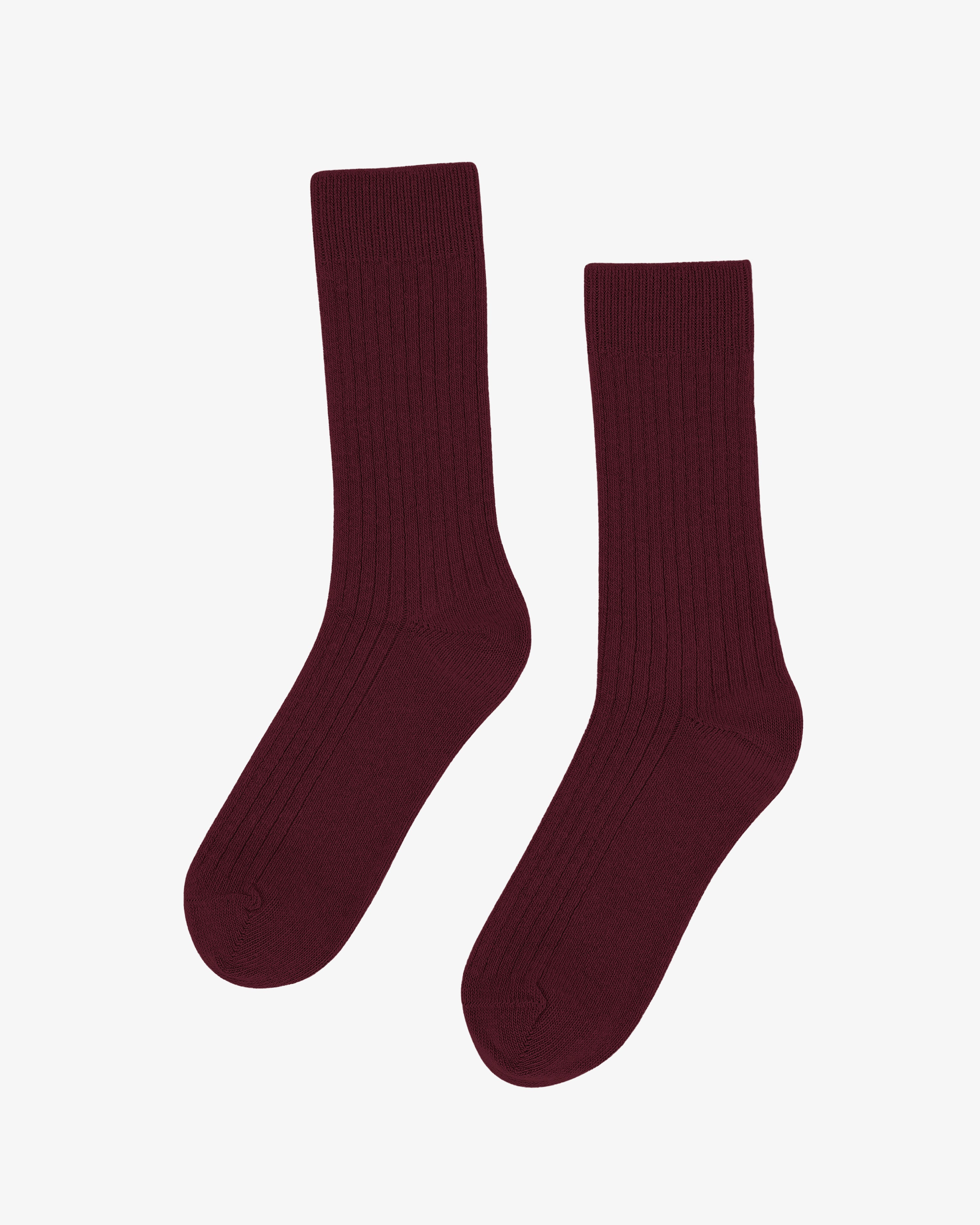 Premium Merino Wool Blend Socks for Men & Women - Soft, Warm & Breathable - Oxblood Red - Perfect for Hiking, Running & Winter Comfort