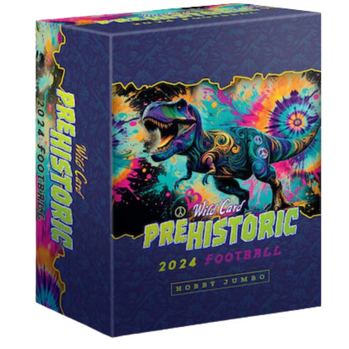 2025 Wild Card Pre-Historic Football Trading Cards - 20 Box Case Collection for Sports Memorabilia Enthusiasts | Perfect for Collectors, Investors, and Fantasy Football Fans