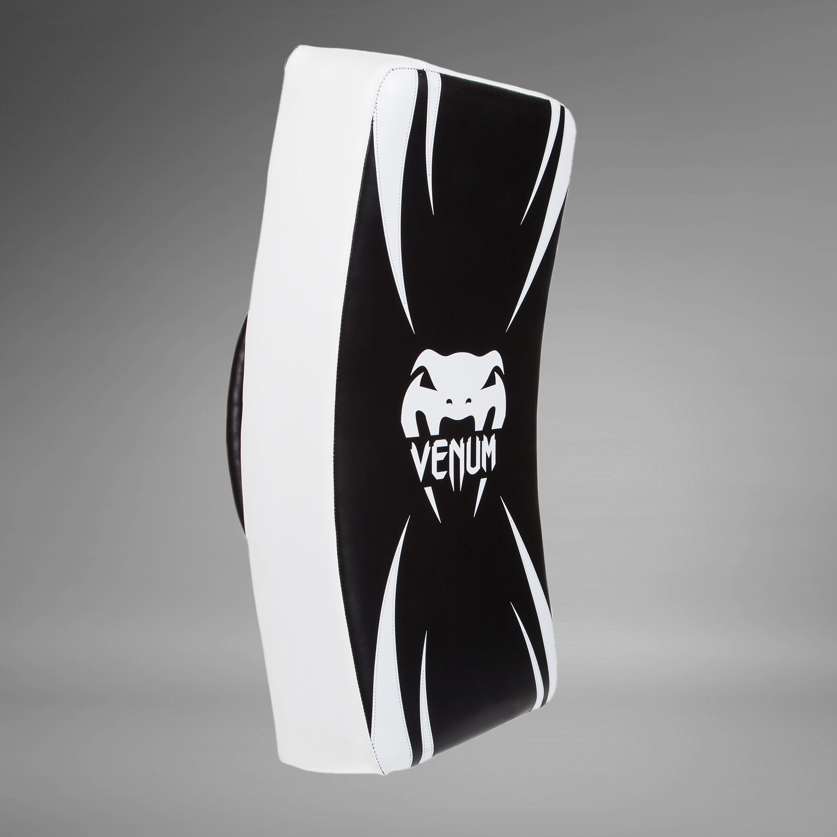 Venum Absolute Long Kick Shield - Black/Ice - MMA Training, Muay Thai, Kickboxing Gear for Fighters & Athletes