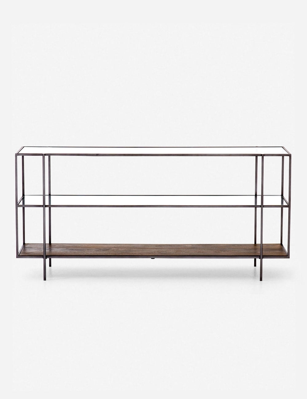 Modern Asher Console Table - Entryway Sofa Table with Storage Shelf - Perfect for Hallway, Living Room & Bedroom Decor