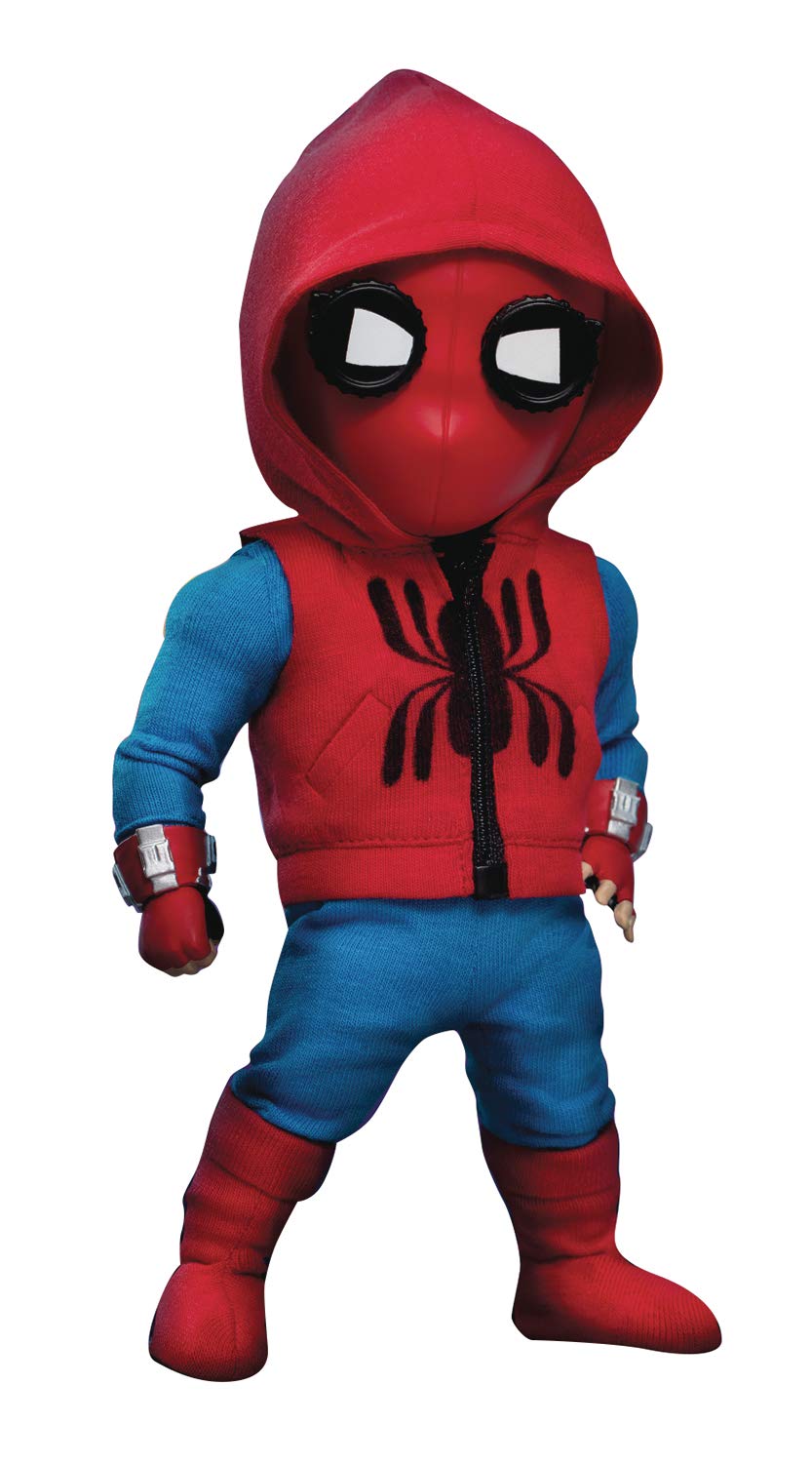 Spider-Man Homecoming Homemade Suit EAA-074 Egg Attack Action Figure - Collectible Marvel Superhero Toy for Display & Play