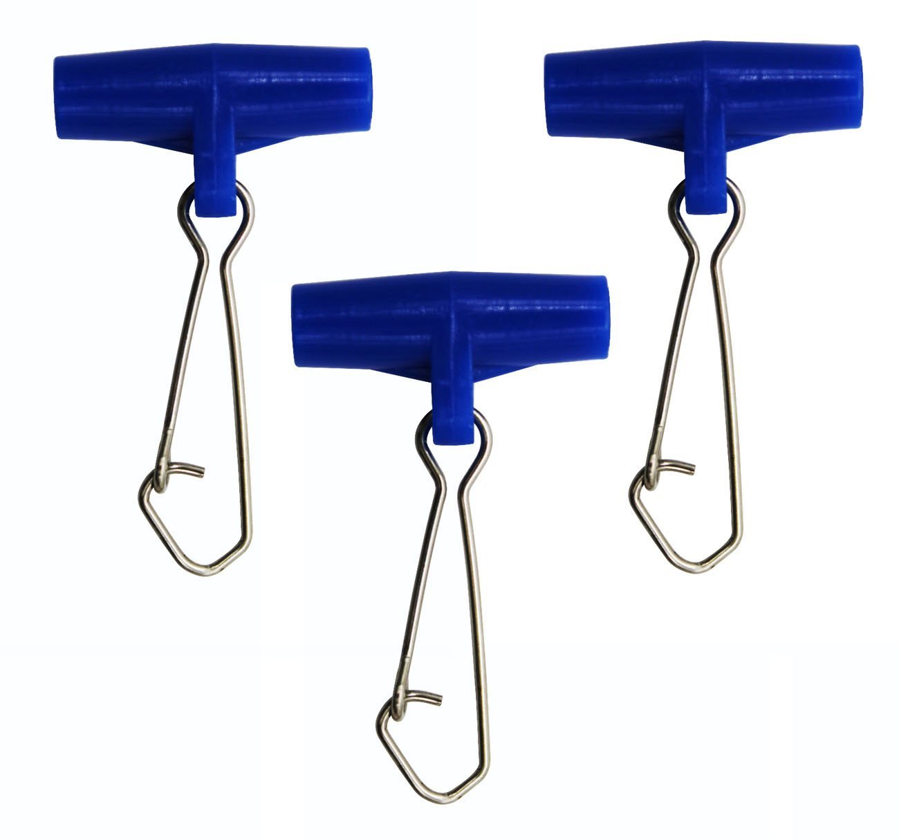 Stainless Steel Fishing Sinker Slides with Duo Lock Snap - High Strength Sinker Sliders for Catfish, Striper & Surf Fishing - Perfect for Saltwater & Freshwater Rigs - Durable Weights for Professional Anglers