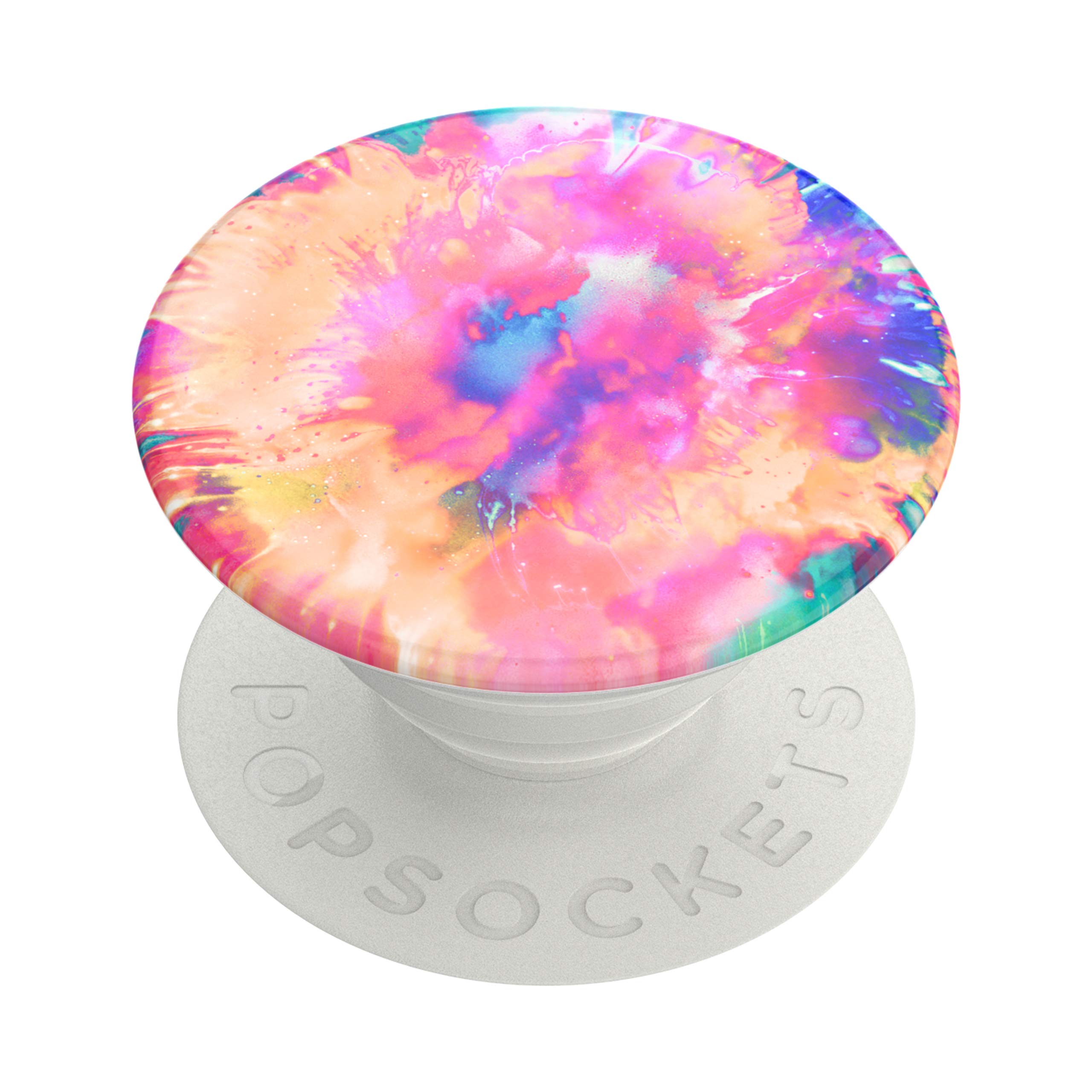 PopSockets Expanding Phone Grip with Kickstand - Watercolor Chroma Splash PopGrip for iPhone & Samsung - Perfect for Hands-Free Viewing, Gaming & Selfies