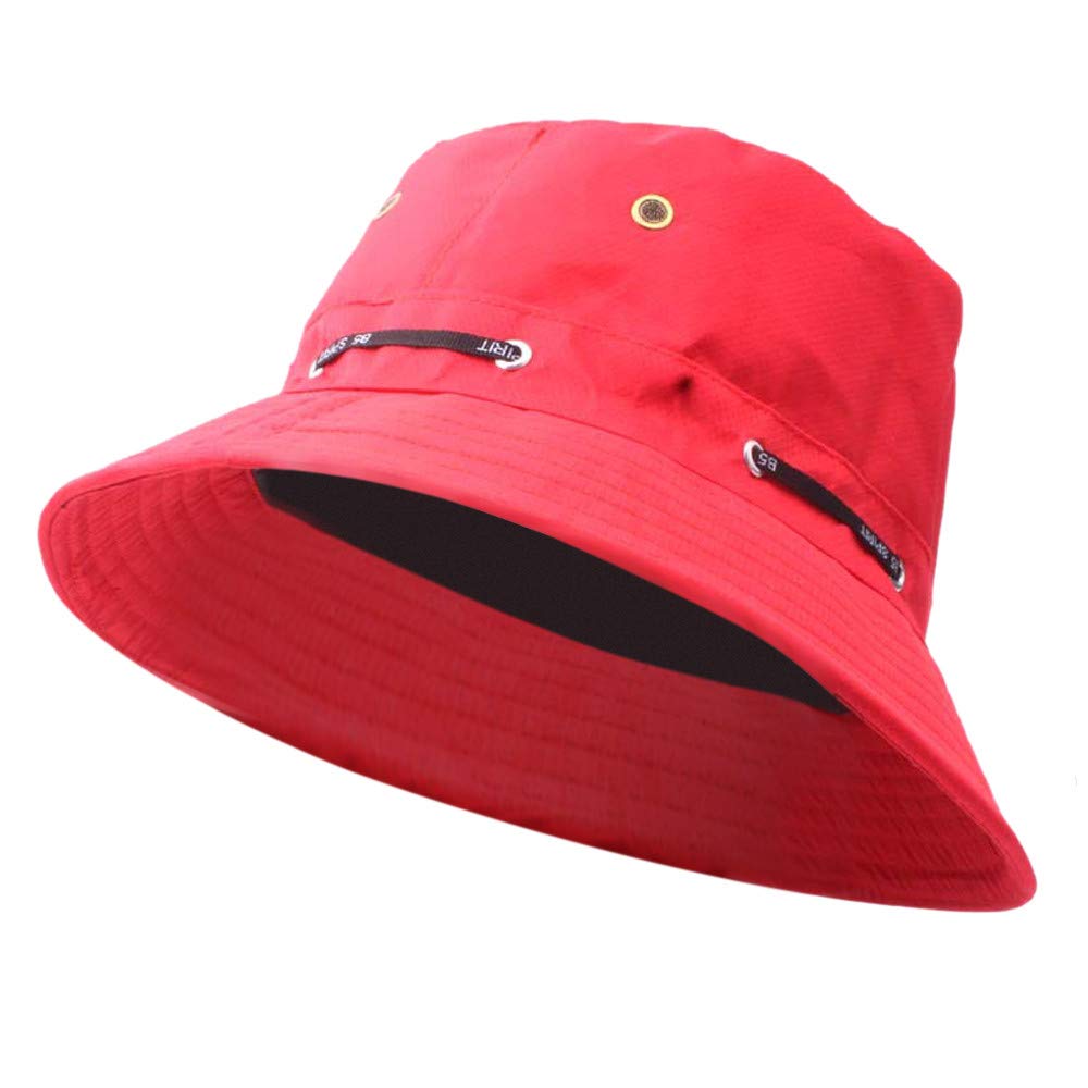 Unisex Summer Travel Sun Hat - UPF 50+ Wide Brim Bucket Hat for Outdoor Sun Protection - Perfect for Beach, Hiking, and Vacation