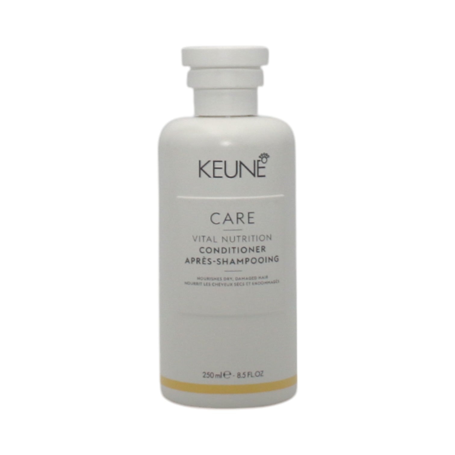Keune Care Vital Nutrition Conditioner 8.5 oz - Hydrating & Repairing Hair Treatment for Dry, Damaged Hair - Salon Quality Deep Conditioning at Home