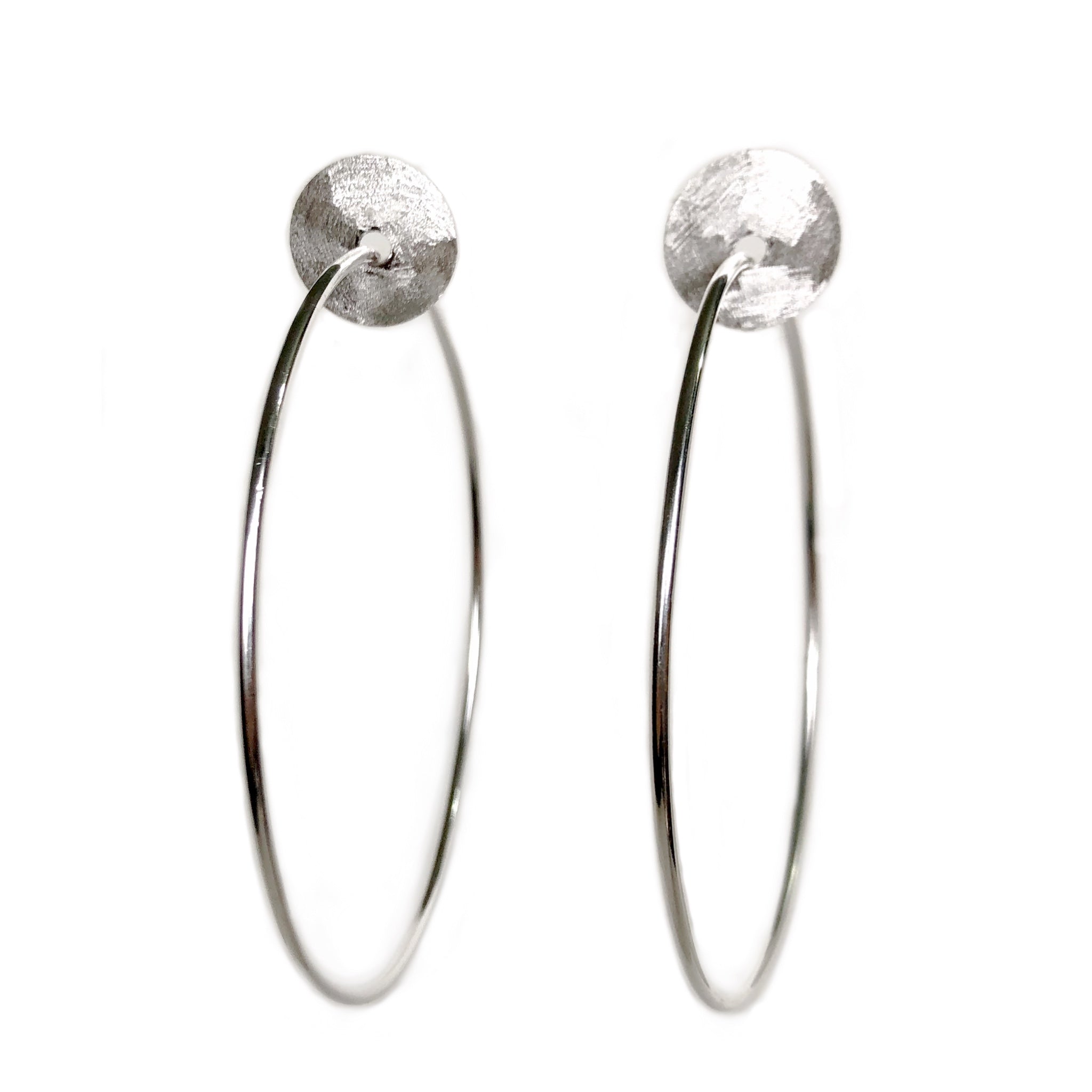 XL Glam Hoop Earrings for Women - Trendy Oversized Gold & Silver Statement Earrings for Parties, Weddings & Everyday Wear