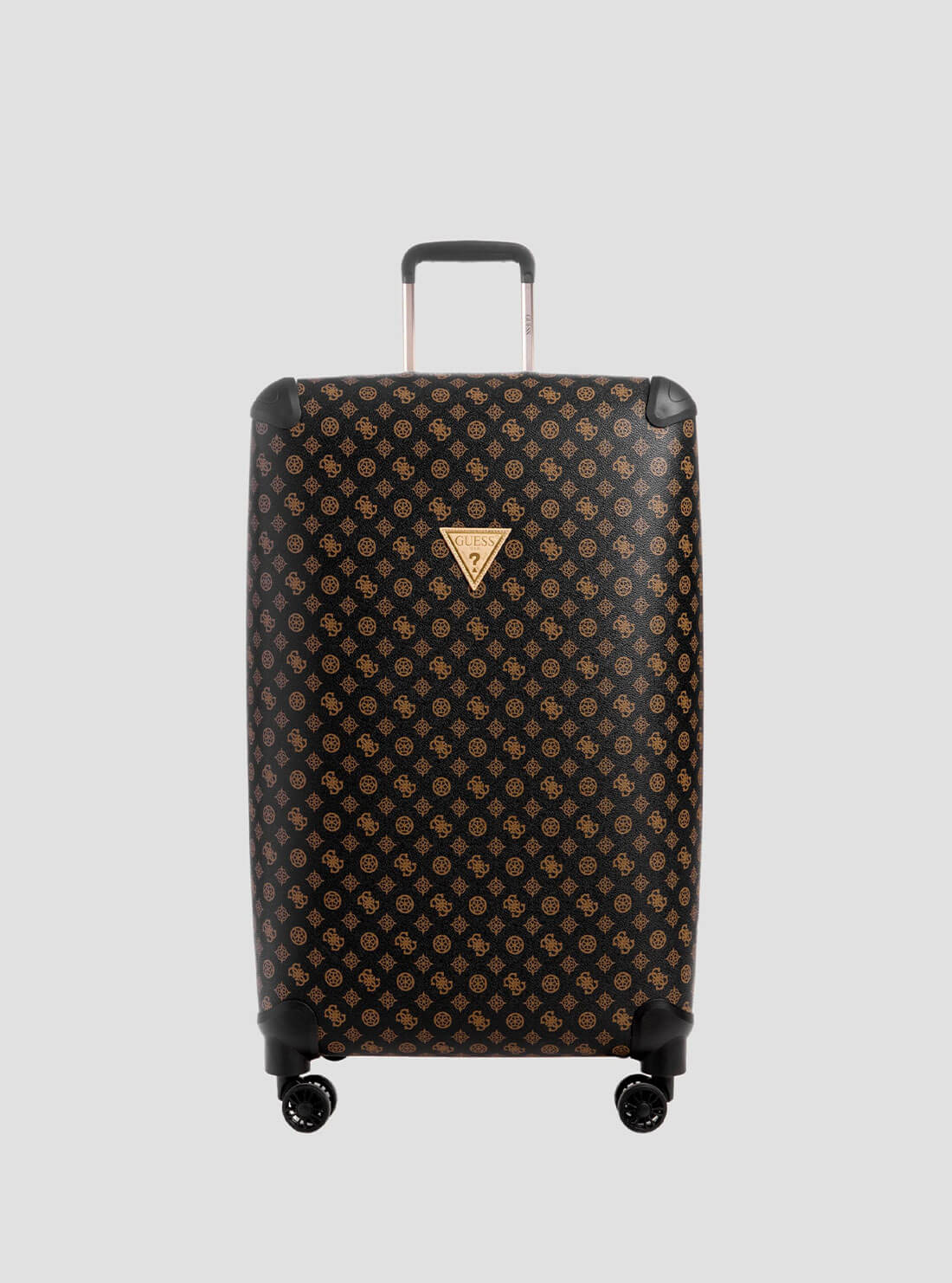 Wilder 71cm Brown Logo Suitcase - Perfect for Travel, Business Trips & Weekend Getaways