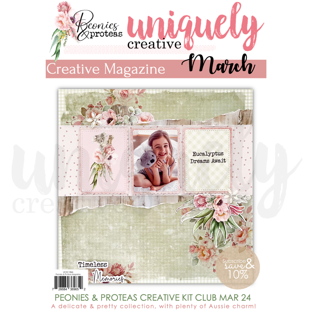 Peonies & Proteas Creative Magazine - March 2024 Edition | Floral Design Inspiration for Weddings, Home Decor & DIY Projects