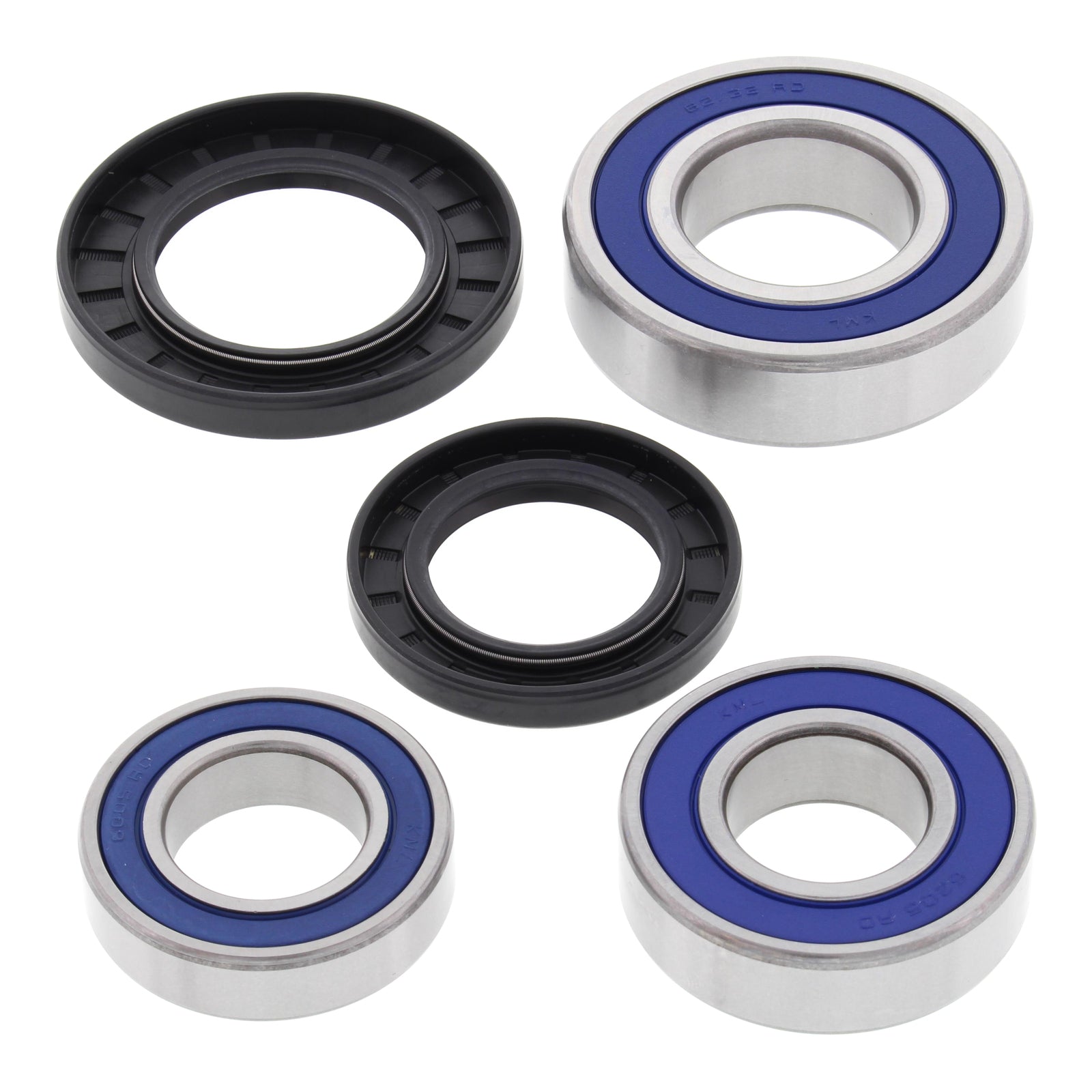 All Balls Racing Wheel Bearing Kit (25-1634) - High Performance Motorcycle Wheel Bearings for Smooth Ride - Perfect for Harley, Honda, Yamaha & More - Ideal for Off-Road, Street & Track Racing