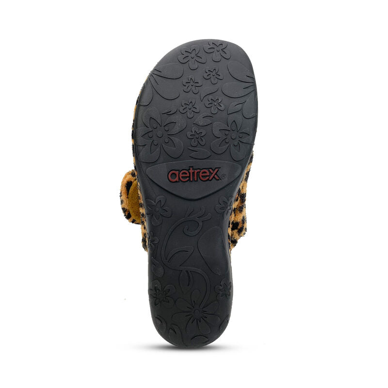 Aetrex Mandy Women's Comfortable Orthotic Sandals for Plantar Fasciitis Relief - Perfect for Walking, Travel & Everyday Wear