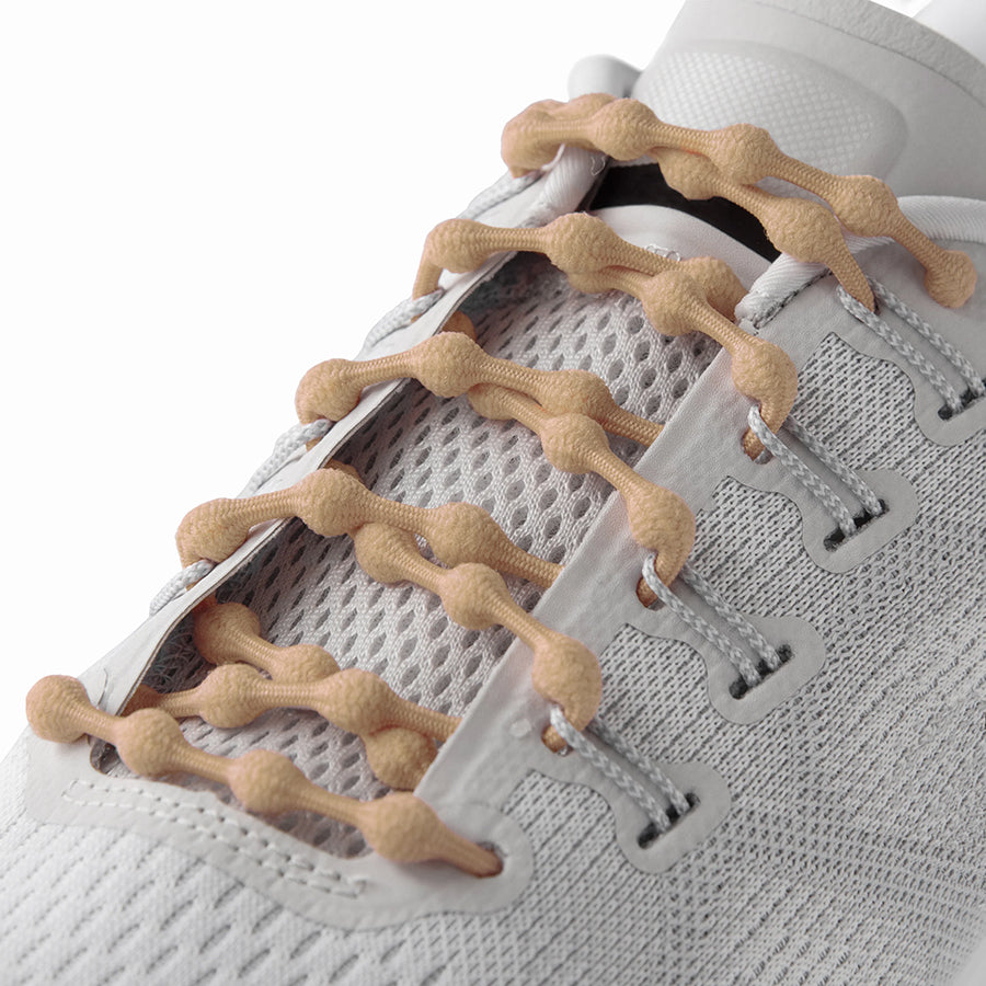 No Tie Shoelaces - Elastic Slip On Shoe Laces for Adults & Kids - Perfect for Running, Walking, Work & School (4 Pairs)