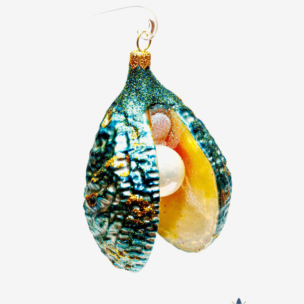 Blue and Yellow Oyster Pearl Pendant Necklace - Elegant Jewelry Gift for Women, Perfect for Parties, Weddings & Special Occasions