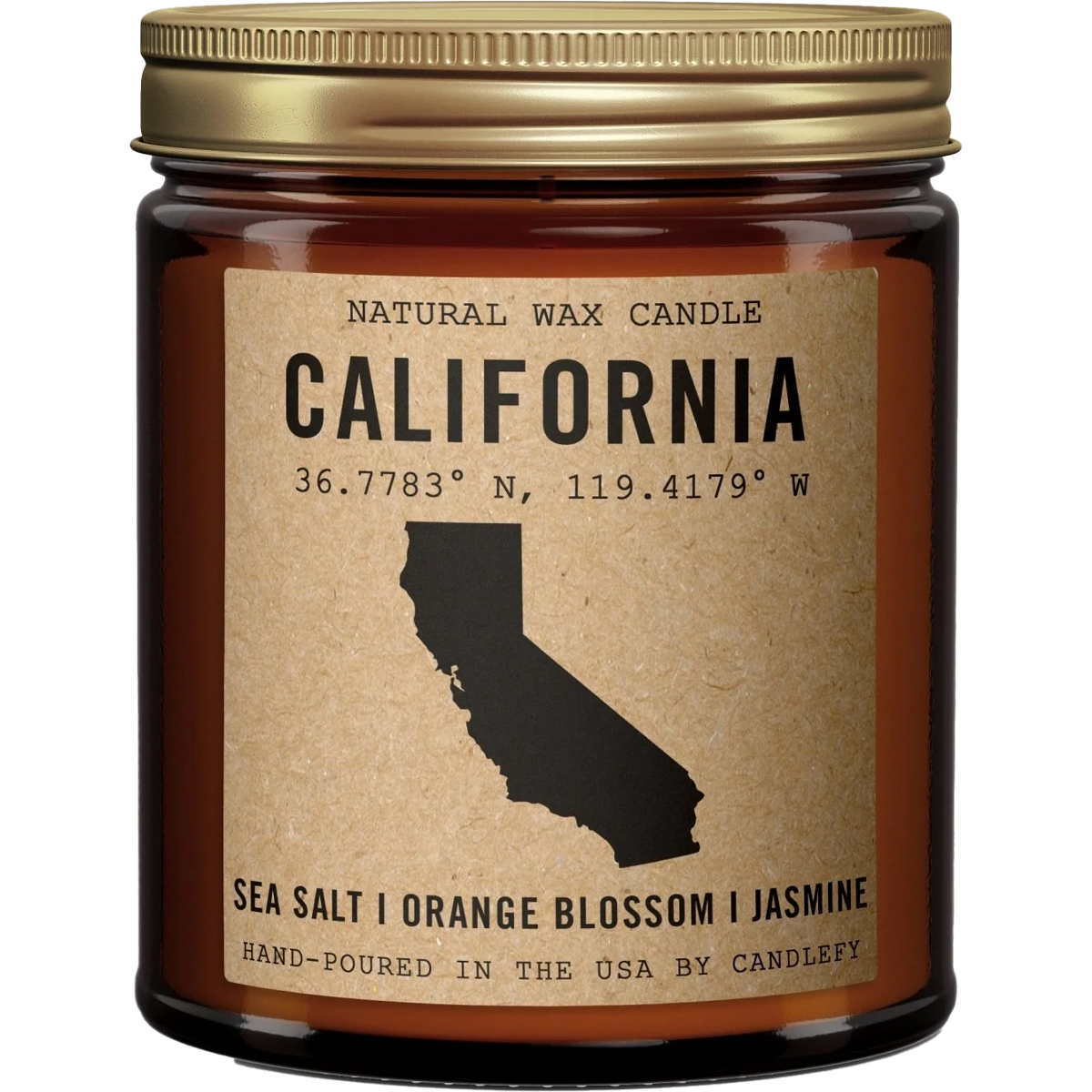 California Homestate Scented Candle - Handmade Soy Wax Candle with Long Lasting Fragrance - Perfect for Home Decor, Relaxation & Gift Giving