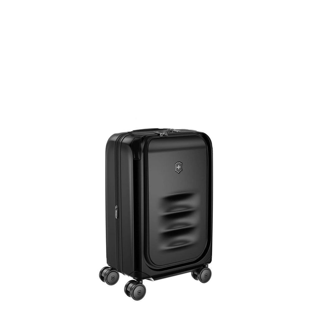 Spectra 3.0 Hardside Carry On Luggage - Black Expandable Suitcase with 360° Spinner Wheels | Perfect for Air Travel & Business Trips