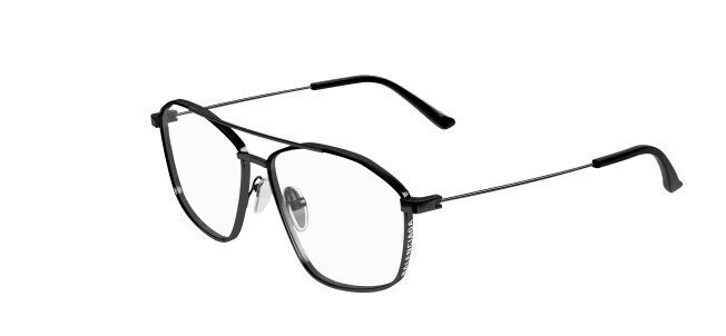 Balenciaga BB0199O 001 Black Square Men's Eyeglasses - Stylish Designer Frames for Men | Perfect for Work, Driving & Everyday Wear