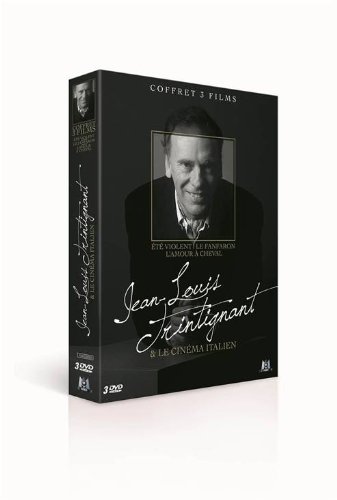 Jean-Louis Trintignant 3-DVD Box Set | Italian Import | Classic Film Collection for Movie Lovers & Cinephiles