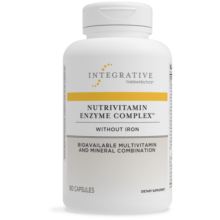 Nutrivitamin Enzyme Complex™ - Iron-Free Digestive Support Supplement for Gut Health & Digestion - Ideal for Sensitive Stomachs & Daily Wellness