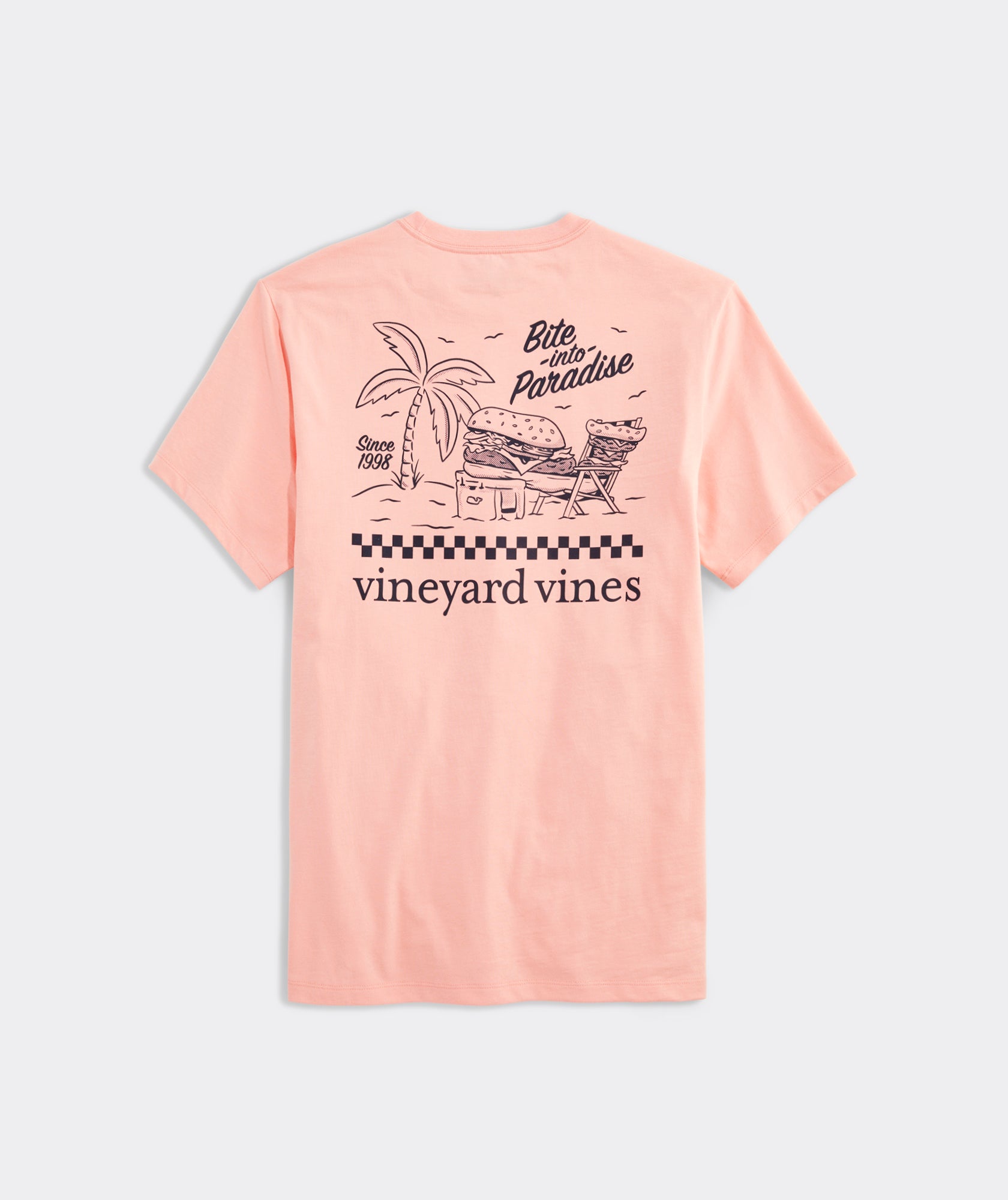 Bite Into Paradise Short Sleeve T-Shirt - Comfortable Cotton Tee for Women - Perfect for Beach Vacations, Summer Outings & Casual Wear