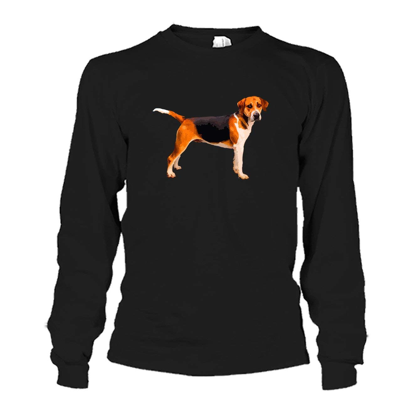 American Foxhound T-Shirt & Long Sleeve Shirt for Men & Women - Comfortable Cotton Dog Breed Apparel for Casual Wear, Outdoor Activities & Pet Lovers