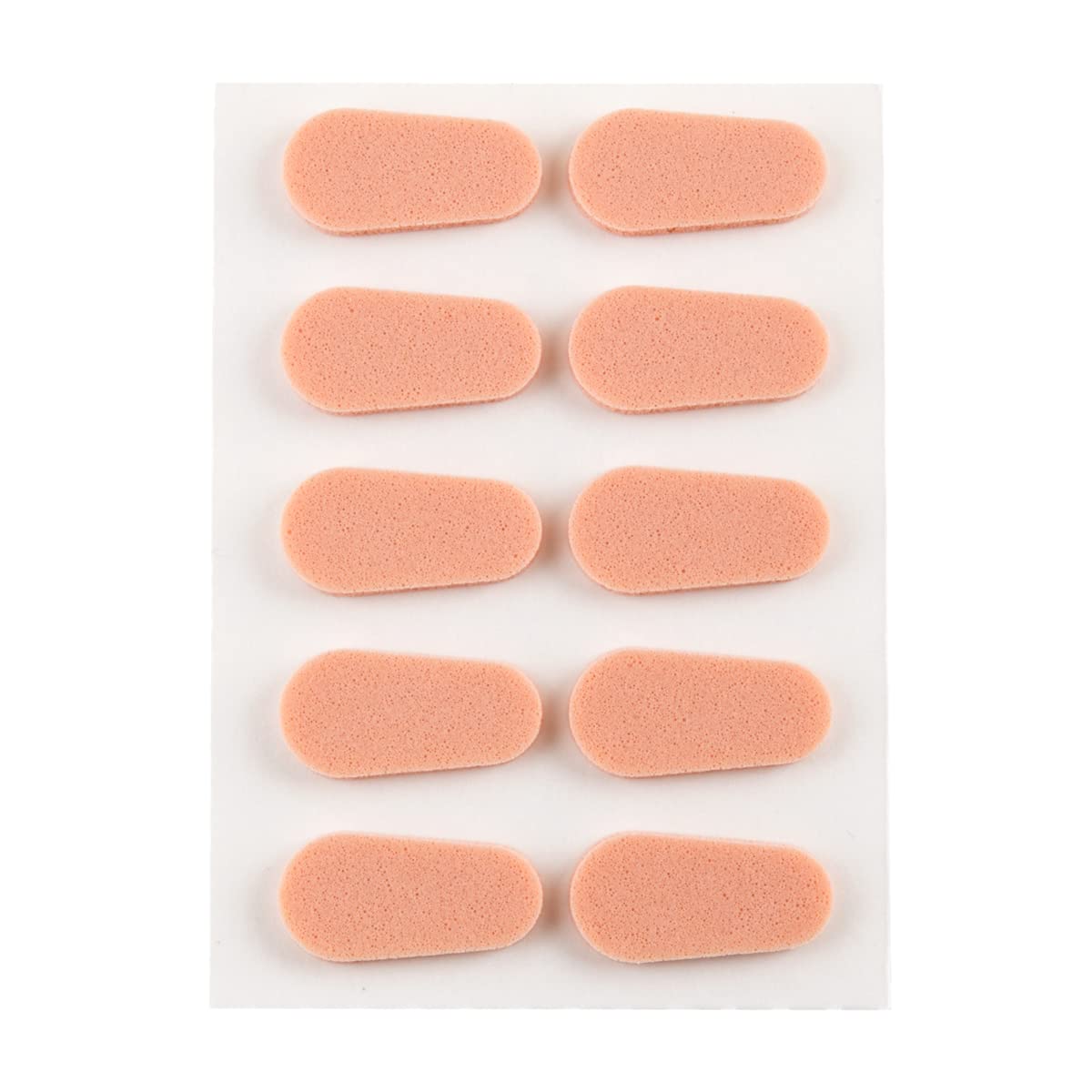 Flents Eyeglass Nose Pads - 10 Pack Self-Adhesive Foam Pads for Secure Fit - Anti-Slip Glasses Accessories for Comfort & Stability - Perfect for Reading, Sports, and Daily Wear