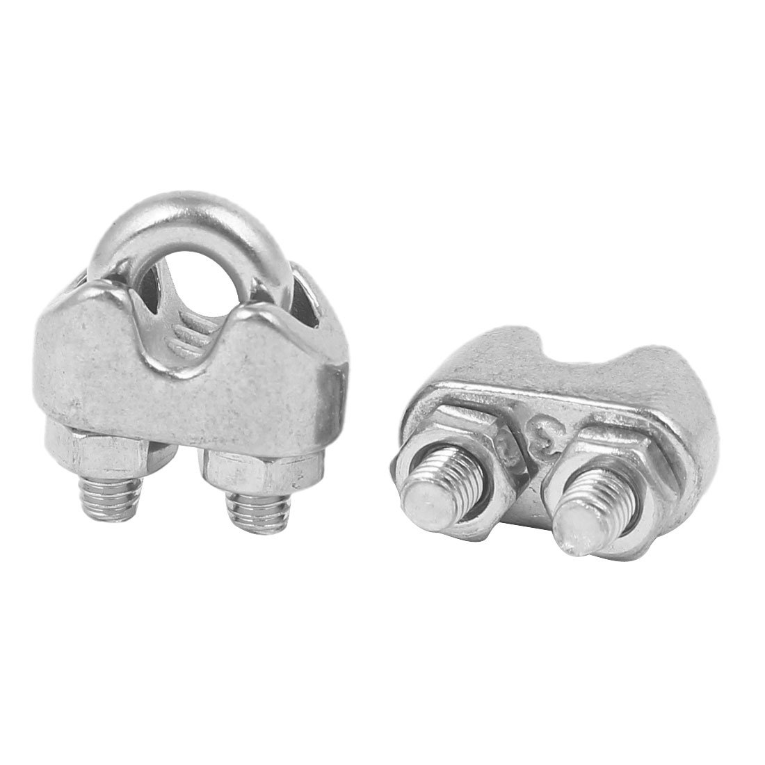 Stainless Steel M3 304 Chair Cable Clamp Clips (2PCS) - Secure Wires Under Desks & Office Chairs, Perfect for Cable Management & Organization