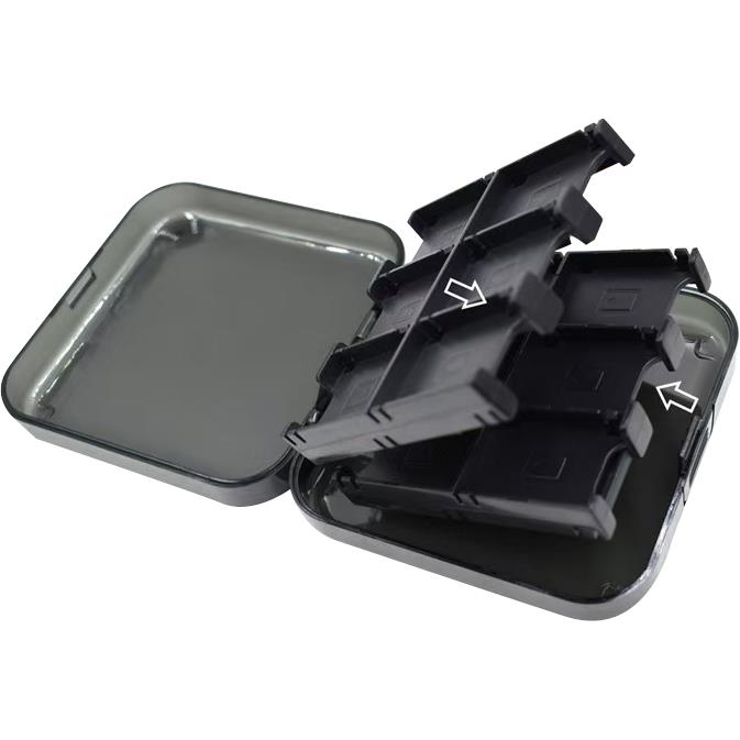 3rd Earth 24 Game Card Case for Nintendo Switch 2™ - Protective Storage Holder for Switch Games - Perfect for Travel, Home Organization & Gaming Accessories Collection
