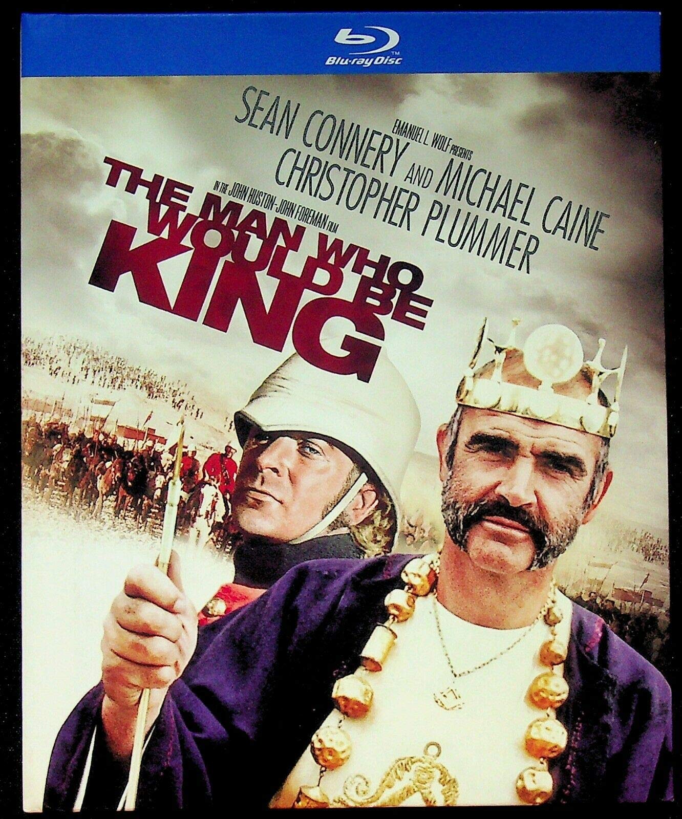 The Man Who Would Be King [Blu-ray Book] - Classic Adventure Film for Movie Collectors & Home Theater Enthusiasts