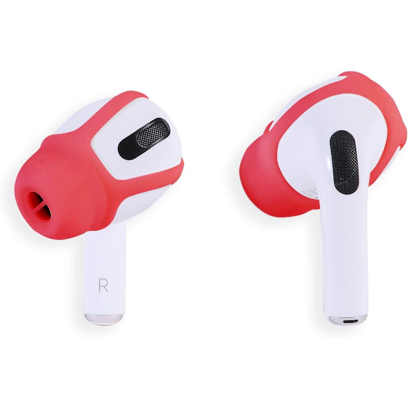 ACOUS Design Purest Pro Earbuds Covers - Powder Red | Premium Silicone Earphone Protection | Perfect for Workouts, Travel & Daily Use