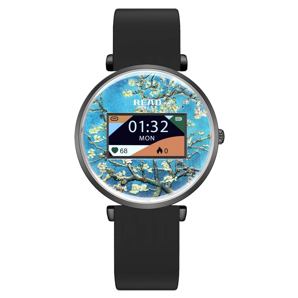 Smart Watch for Women - Fitness Tracker with Heart Rate Monitor, Waterproof Activity Tracker, Step Counter & Sleep Monitor - Perfect for Running, Gym & Daily Health Tracking