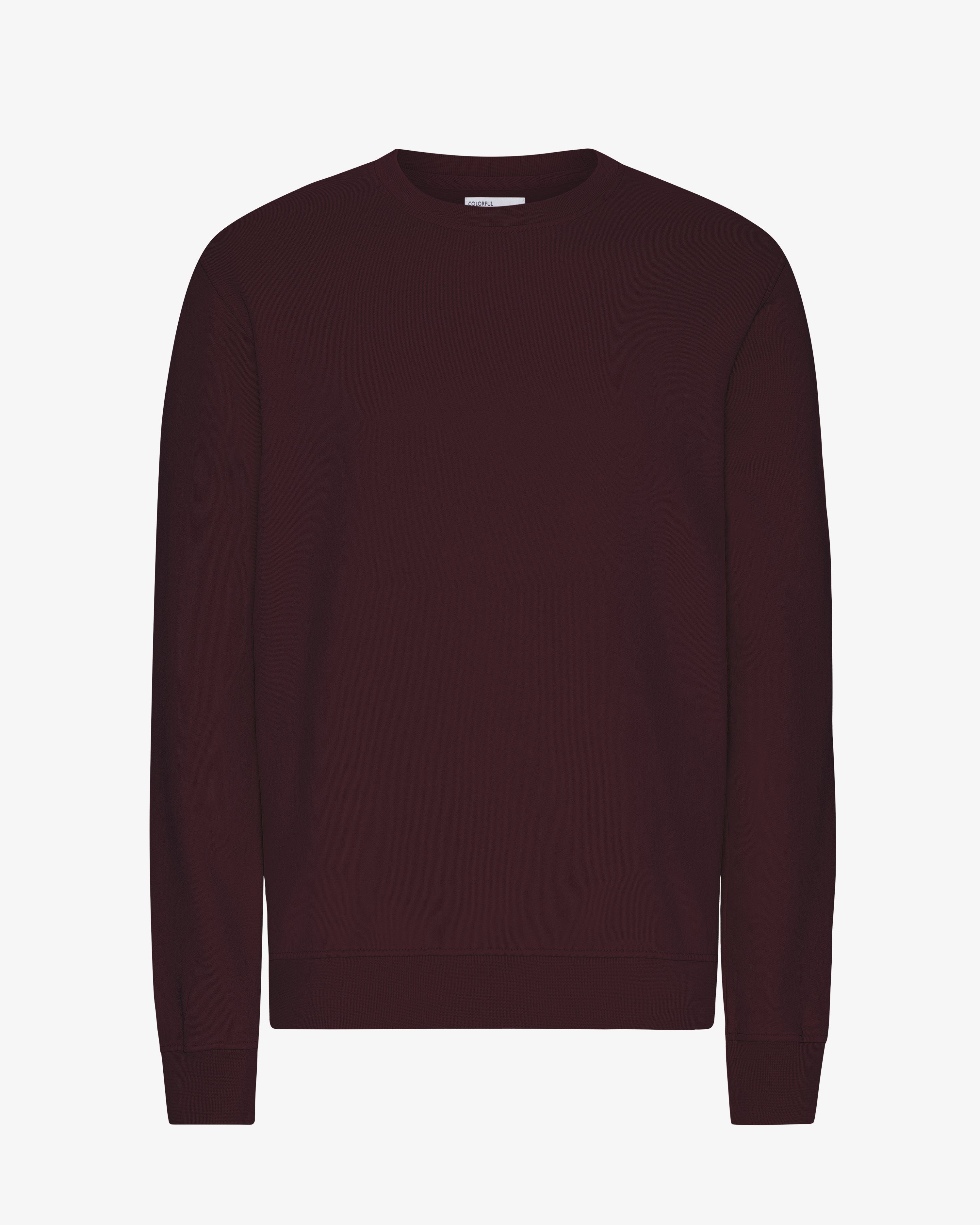 Classic Organic Cotton Crew Neck T-Shirt for Men - Oxblood Red | Comfortable & Eco-Friendly Casual Wear for Everyday Outfits