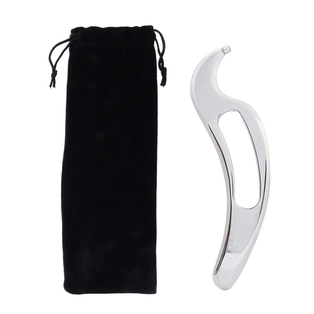 Stainless Steel Gua Sha Tool for Pain Relief & Muscle Relaxation - Massage & Therapy