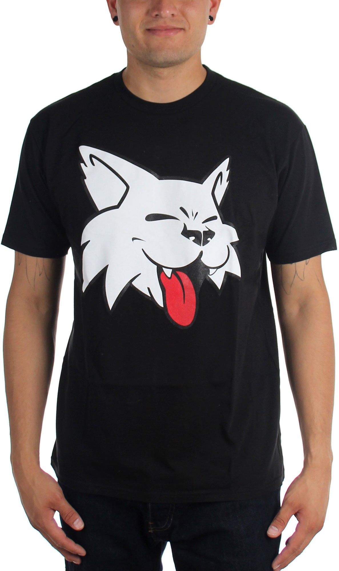 Men's Classic Willy T-Shirt - Medium Size Black Cotton Tee for Casual Wear, Street Style & Everyday Outfits
