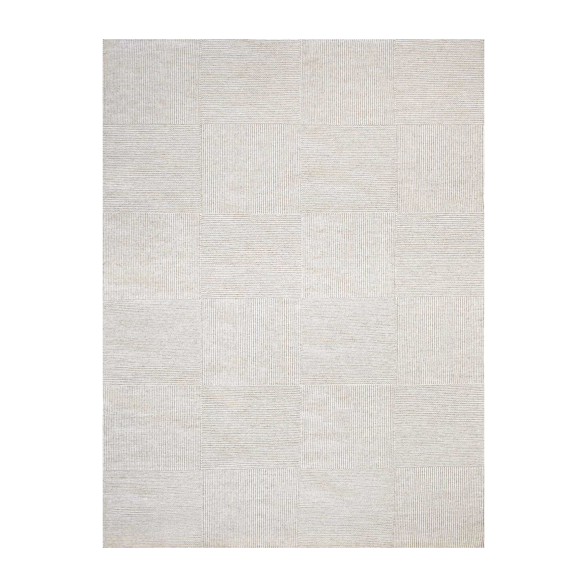 Natural Jute Braided Box Rug - Handwoven Boho Chic Area Rug for Living Room, Bedroom, Dining Room - Eco-Friendly Home Decor