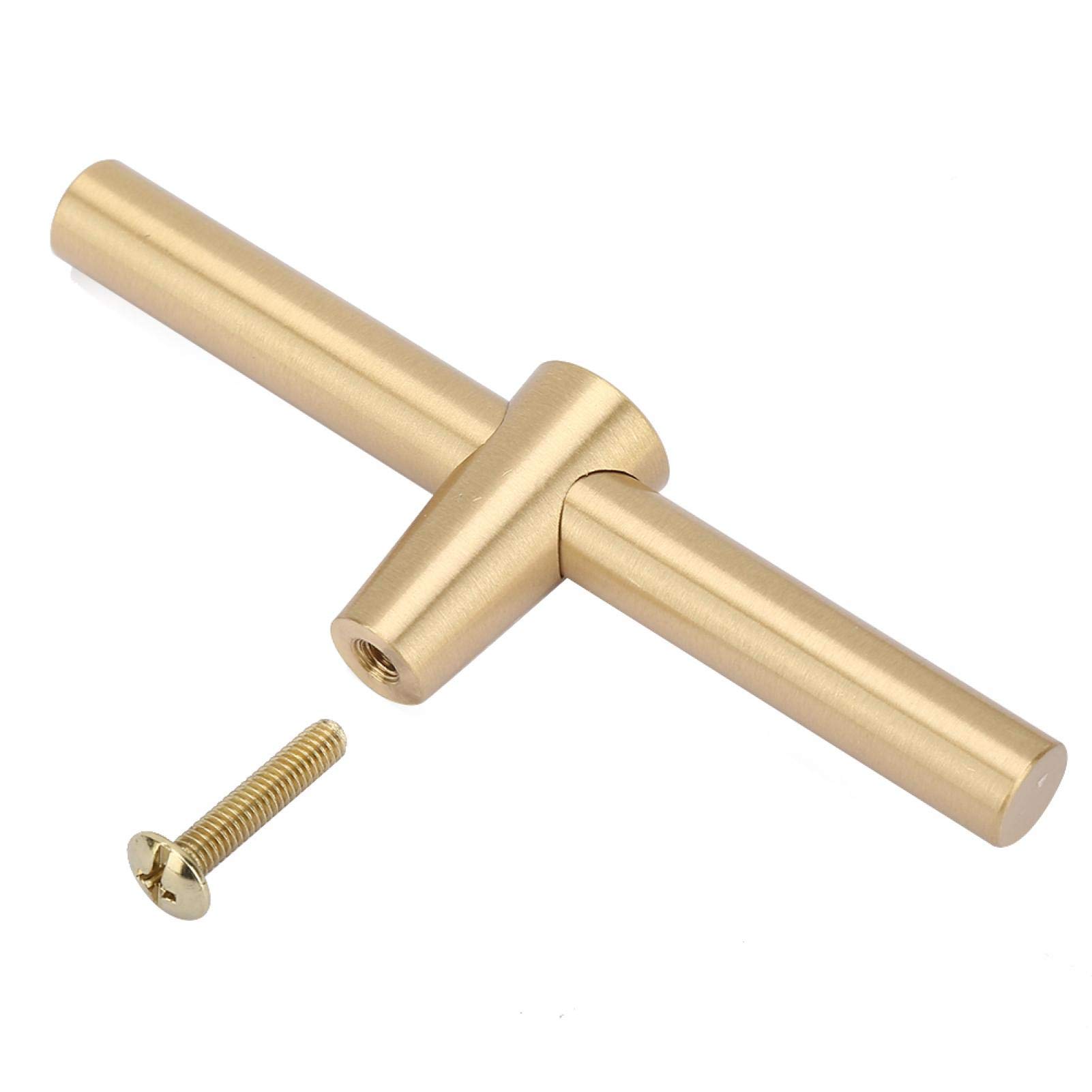 Stainless Steel Drawer Handles - Moisture Proof Cabinet & Wardrobe Door Pulls - Durable Furniture Hardware for Kitchen, Bathroom & Closet Organization