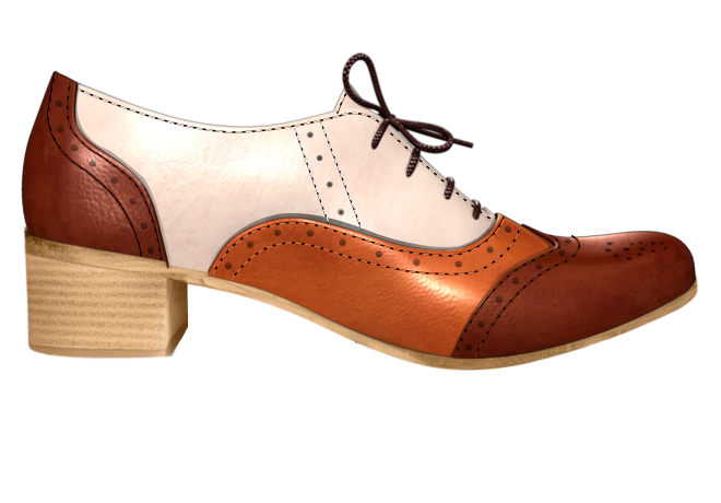 Morgan Women's Oxford Pumps - Classic Comfortable Low Heel Dress Shoes for Work, Office & Formal Occasions
