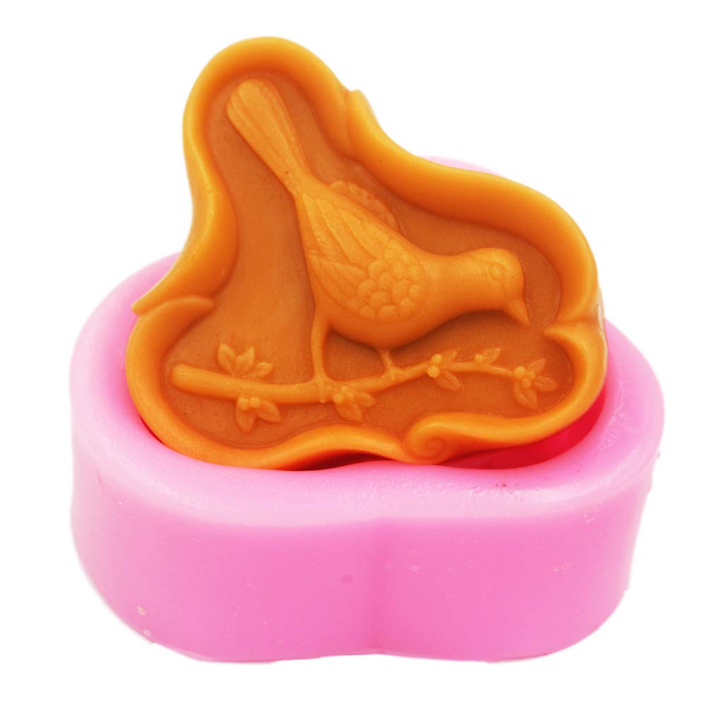 Longzang Bird Silicone Soap Molds for DIY Handmade Crafts - Perfect for Bath Bombs, Candle Making & Home Decor Gifts