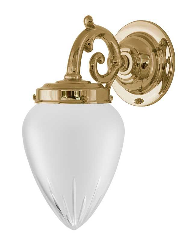 Topelius Frosted Glass Bathroom Light Fixture - Modern Matte Glass Vanity Light for Bathroom, Bedroom, and Hallway