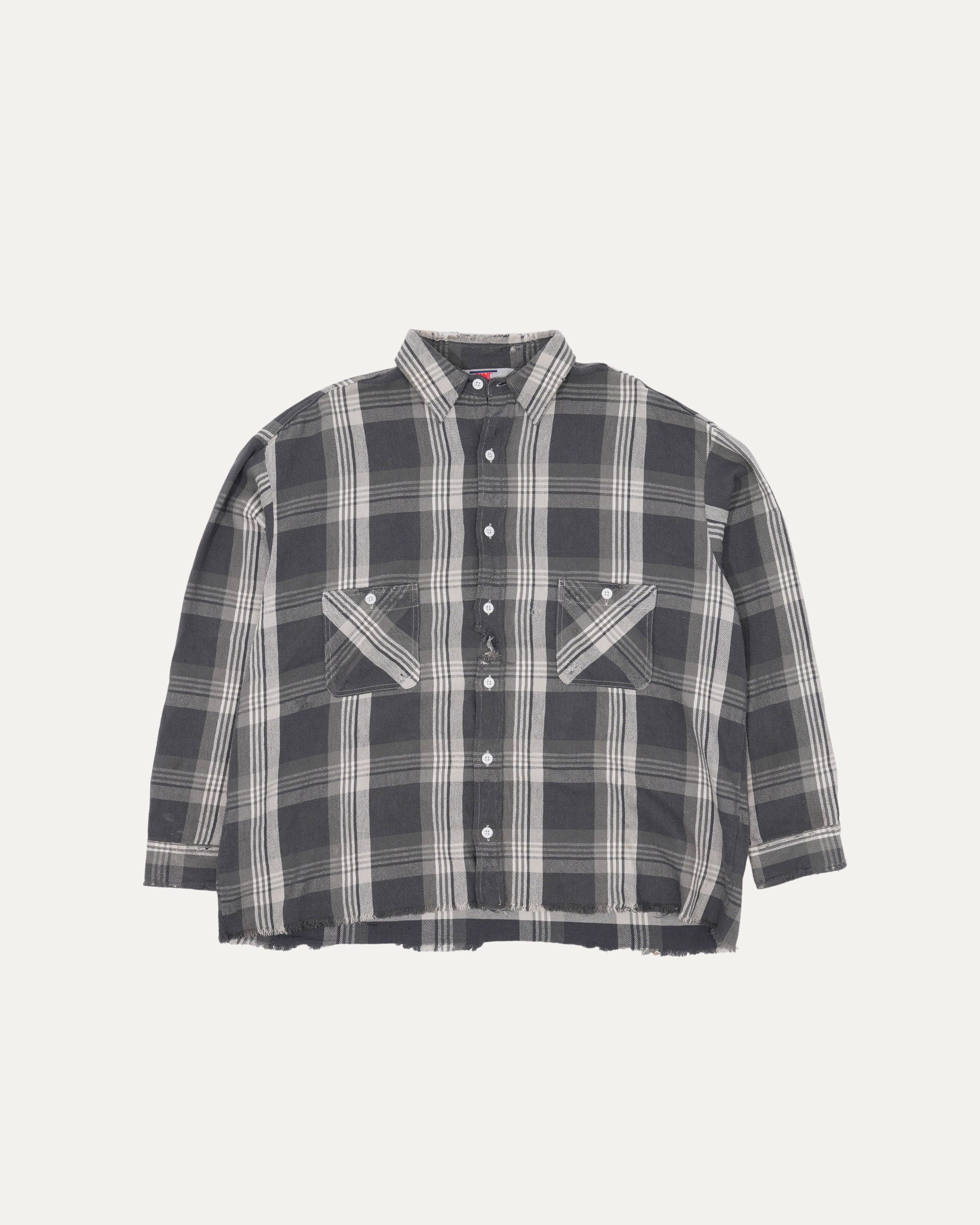 Soft & Comfortable Flannel Check Shirt for Men - Casual Plaid Button Down Shirt - Perfect for Outdoor Camping, Hiking & Fall Layering
