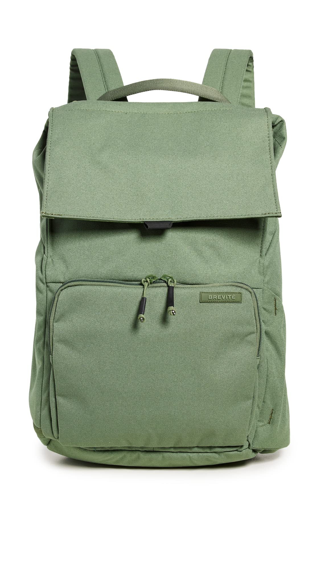 Brevite The Daily Backpack - Lightweight Durable Green Backpack for Men & Women, Perfect for Travel, Work, School & Outdoor Adventures