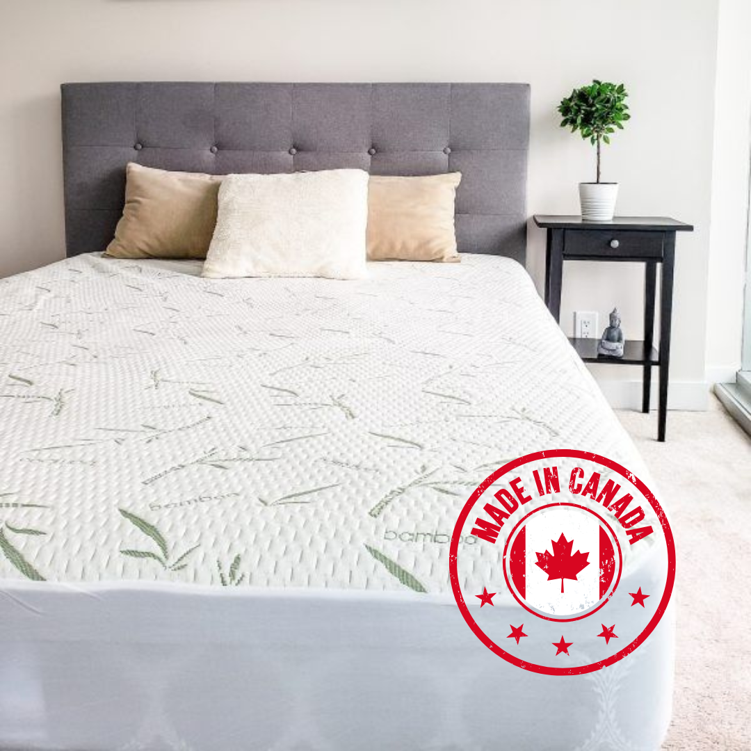 Premium Mimi Mattress - Memory Foam Queen Size for Back Pain Relief & Pressure Relief - Perfect for Side Sleepers & Couples - Bedroom, Guest Room, Dorm Use