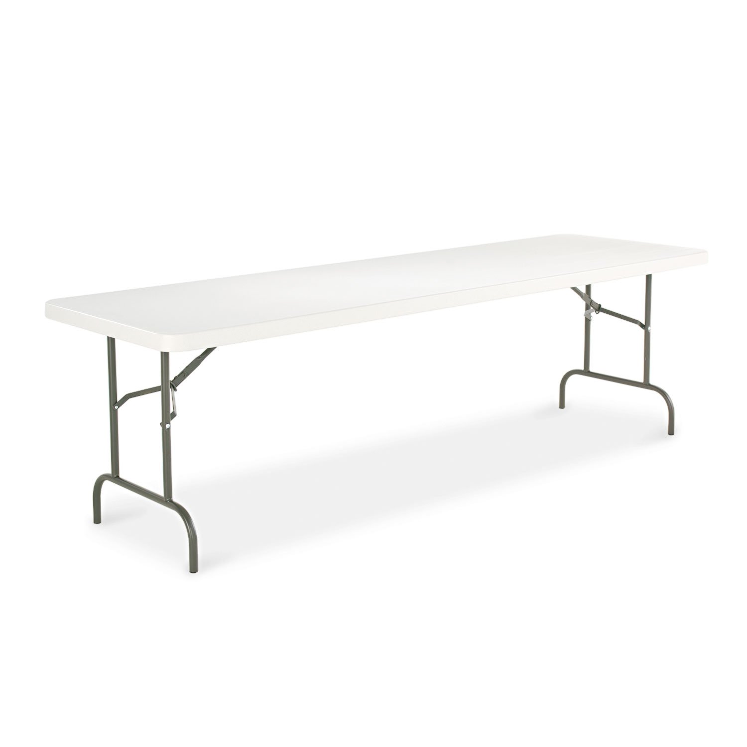 Alera 65601 Platinum Resin Rectangular Folding Table - 96
