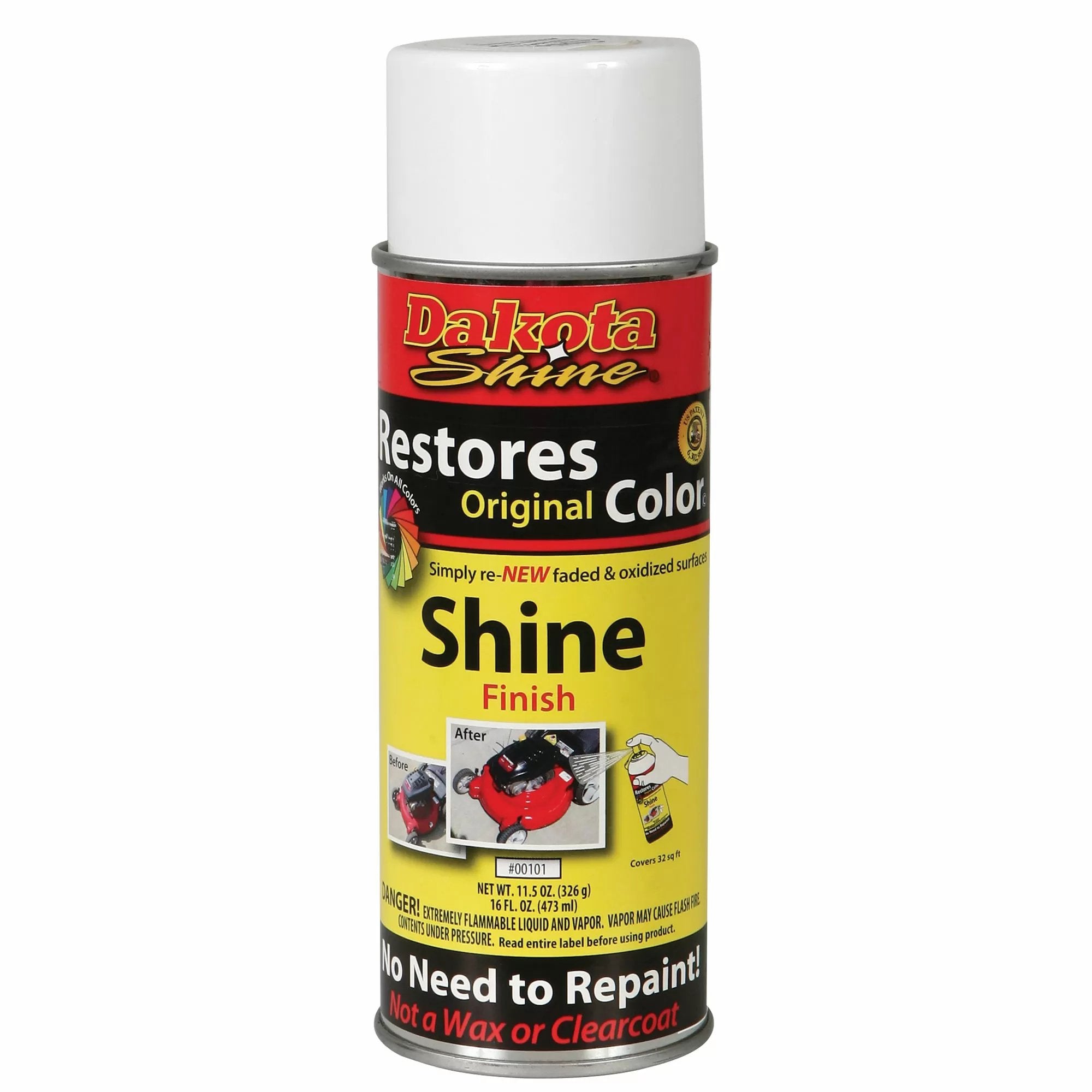 Dakota Shine® 11.5 oz Aerosol Can - Premium Spray for Car Detailing, Home Cleaning & Metal Polishing