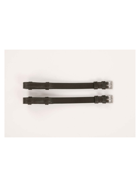 Jeffries Wembley Cheekpieces - Premium Equestrian Horse Riding Gear for Show Jumping & Dressage | Comfortable & Stylish Horse Riding Equipment for Competition & Training