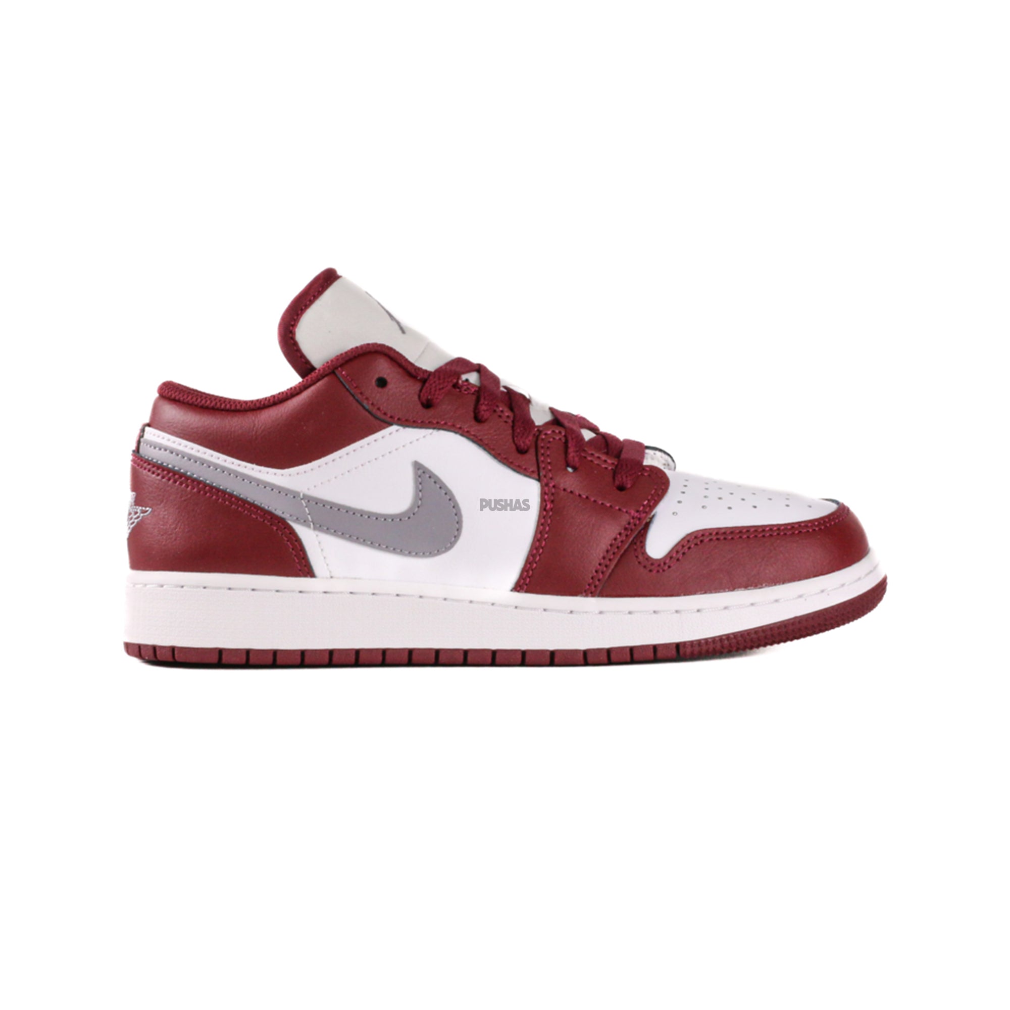 Air Jordan 1 Low 'Bordeaux' GS Sneakers for Girls (2022) - Stylish Basketball Shoes for School, Sports & Casual Wear