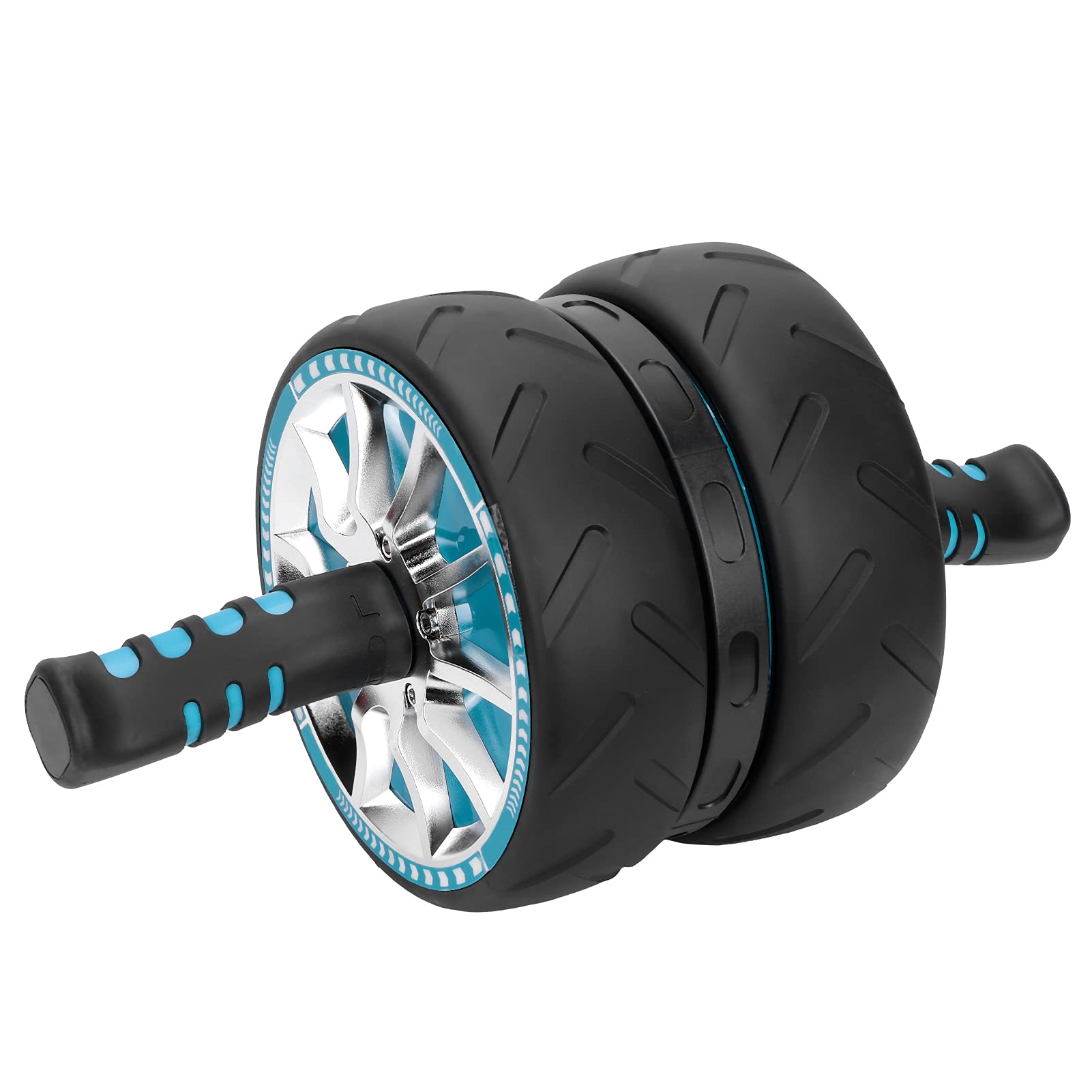 Abdominal Exercise Wheel with Intelligent Brake System - Core Strengthener for Home & Gym Workouts | Perfect for Abs Training, Core Stability & Full Body Fitness