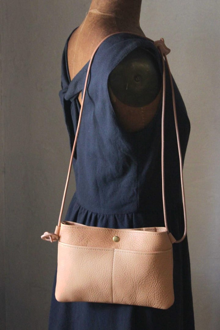 Premium Tochigi Leather Shoulder Bag - Handcrafted in Japan - Stylish Crossbody Sash Bag for Women - Perfect for Work, Travel & Everyday Use